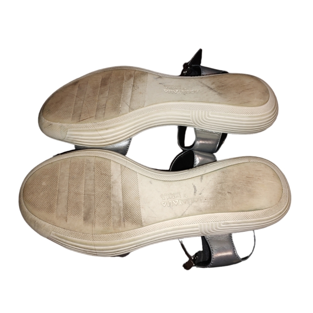 Aquatalia Silver Ravish Sandals - Picture 4 of 4